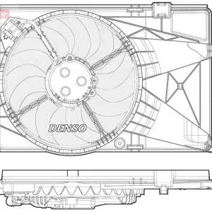 Oferta Wentylator, chłodzenie silnika DENSO DER15004