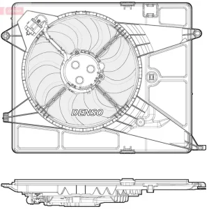 Wentylator, chłodzenie silnika DENSO DER15005 Oferta limitowana