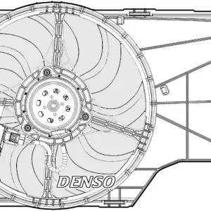 Wentylator, chłodzenie silnika DENSO DER20001 Ograniczona ilość