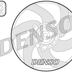 Ostatnie sztuki Wentylator, chłodzenie silnika DENSO DER21022