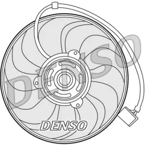 Wentylator, chłodzenie silnika DENSO DER27001 Szybka dostawa