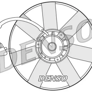 Wentylator, chłodzenie silnika DENSO DER32002 Ostatnie sztuki