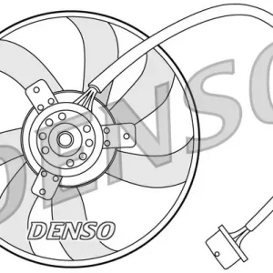 Wentylator, chłodzenie silnika DENSO DER32003 Darmowa dostawa