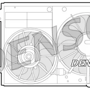 Bezpieczne zakupy Wentylator, chłodzenie silnika DENSO DER32012