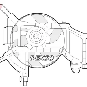 Wentylator, chłodzenie silnika DENSO DER37002 Ograniczona ilość