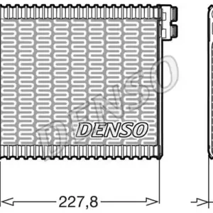 Szybka wysyłka Parownik, instalacja klimatyzacji DENSO DEV09011