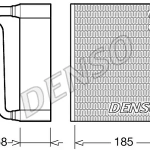 Wyjątkowa oferta Parownik, instalacja klimatyzacji DENSO DEV09025
