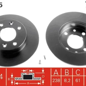 Tarcza hamulcowa TRW DF1015 Bezpieczne zakupy