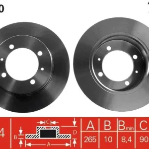 Niska cena Tarcza hamulcowa TRW DF1410