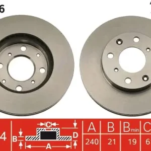 Zamów dziś Tarcza hamulcowa TRW DF1436