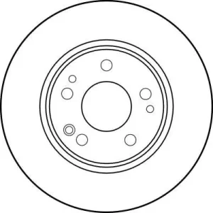 Oferta czasowa Tarcza hamulcowa TRW DF1581