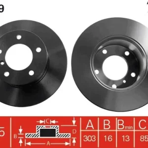 Tylko do końca tygodnia Tarcza hamulcowa TRW DF1599