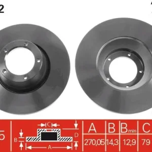 Kup teraz Tarcza hamulcowa TRW DF1642