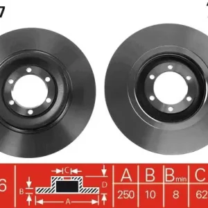 Oferta Tarcza hamulcowa TRW DF1707