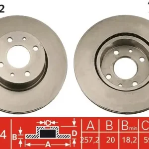 Zamów dziś Tarcza hamulcowa TRW DF1742