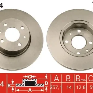 Zamów dziś Tarcza hamulcowa TRW DF1744