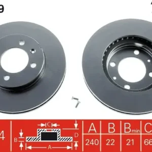 Niska cena Tarcza hamulcowa TRW DF1829