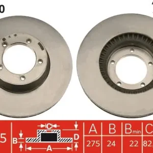 Wyjątkowa oferta Tarcza hamulcowa TRW DF1830