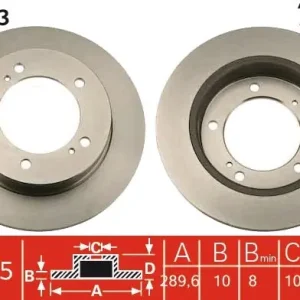 Dodaj do koszyka Tarcza hamulcowa TRW DF1953