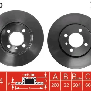 Wyjątkowa oferta Tarcza hamulcowa TRW DF2550