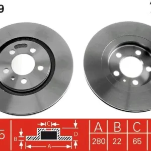 Zamów dziś Tarcza hamulcowa TRW DF2619