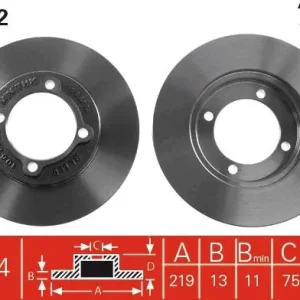 Oferta Tarcza hamulcowa TRW DF2662