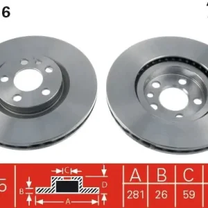 Oferta czasowa Tarcza hamulcowa TRW DF2716