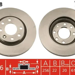 Hit sprzedaży Tarcza hamulcowa TRW DF2748