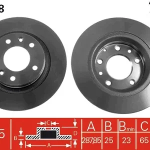 Oferta Tarcza hamulcowa TRW DF2758