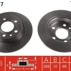 Najlepsza cena Tarcza hamulcowa TRW DF2777