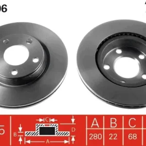 Kup teraz Tarcza hamulcowa TRW DF2806