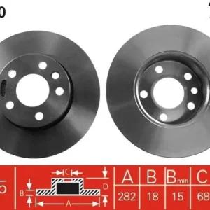 Oferta limitowana Tarcza hamulcowa TRW DF2810