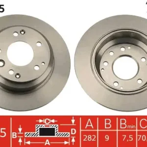 Hit sprzedaży Tarcza hamulcowa TRW DF4005