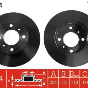 Hit sprzedaży Tarcza hamulcowa TRW DF4021