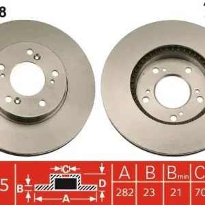 Wyprzedaż Tarcza hamulcowa TRW DF4028
