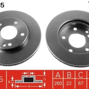 Obniżka ceny Tarcza hamulcowa TRW DF4035