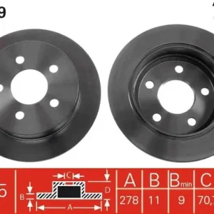 Ekspresowa dostawa Tarcza hamulcowa TRW DF4049