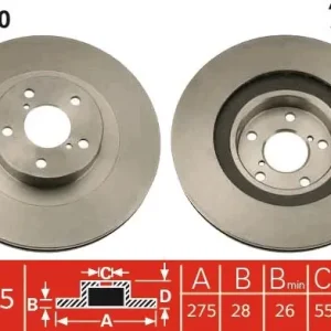 Promocja Tarcza hamulcowa TRW DF4100