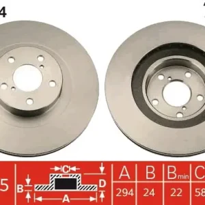 Promocja Tarcza hamulcowa TRW DF4104