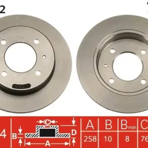 Zamów dziś Tarcza hamulcowa TRW DF4122
