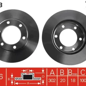 Darmowy zwrot Tarcza hamulcowa TRW DF4153