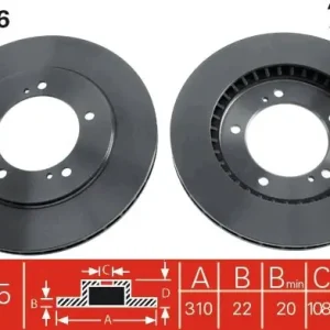 Kup teraz Tarcza hamulcowa TRW DF4156