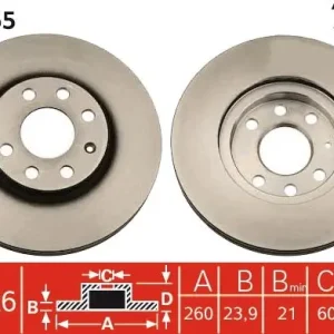 Bezpieczne zakupy Tarcza hamulcowa TRW DF4165