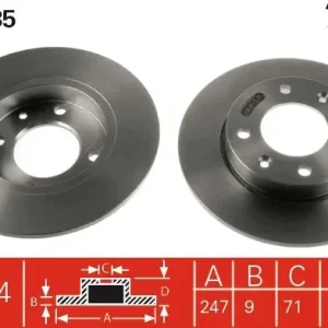 Darmowy zwrot Tarcza hamulcowa TRW DF4185