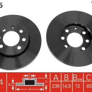 Najlepsza cena Tarcza hamulcowa TRW DF4205