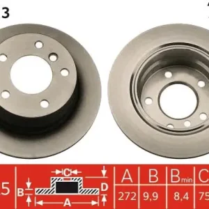 Wyprzedaż Tarcza hamulcowa TRW DF4213