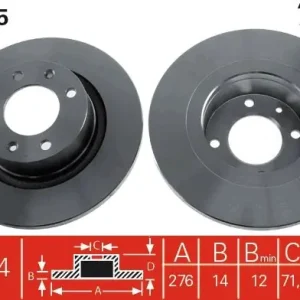 Premium Tarcza hamulcowa TRW DF4215