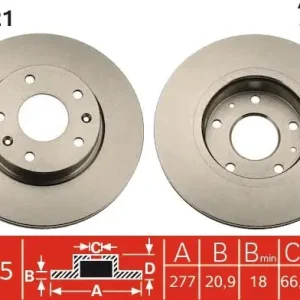 Tarcza hamulcowa TRW DF4221 Tylko do końca tygodnia