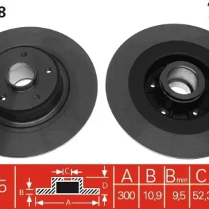 Oferta czasowa Tarcza hamulcowa TRW DF4228