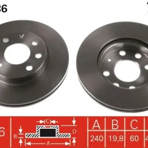 Zamów teraz Tarcza hamulcowa TRW DF4236